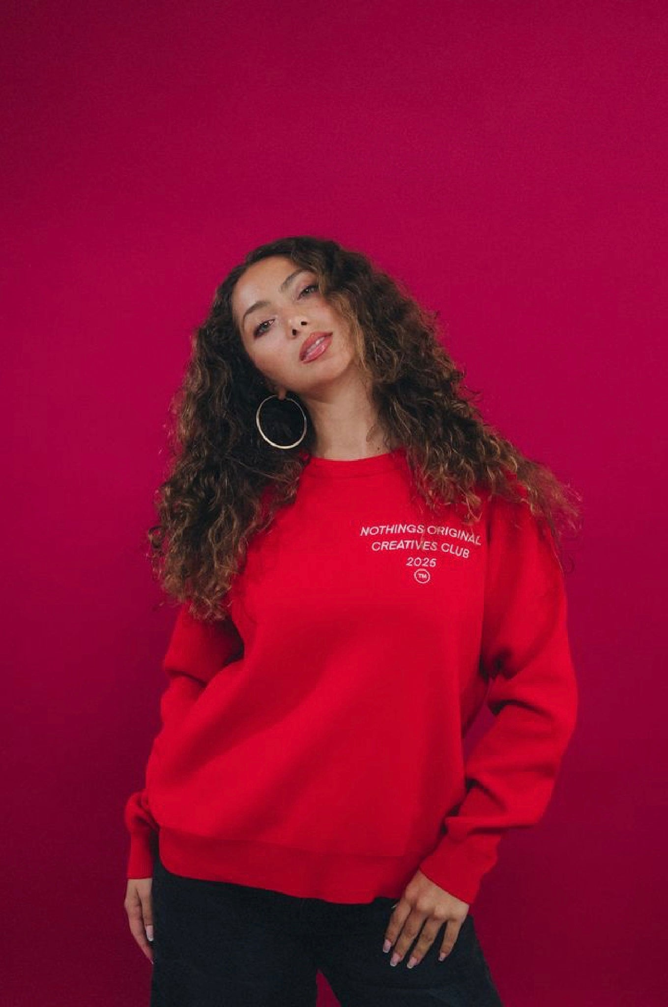 Dice Knit Jumper (RED)