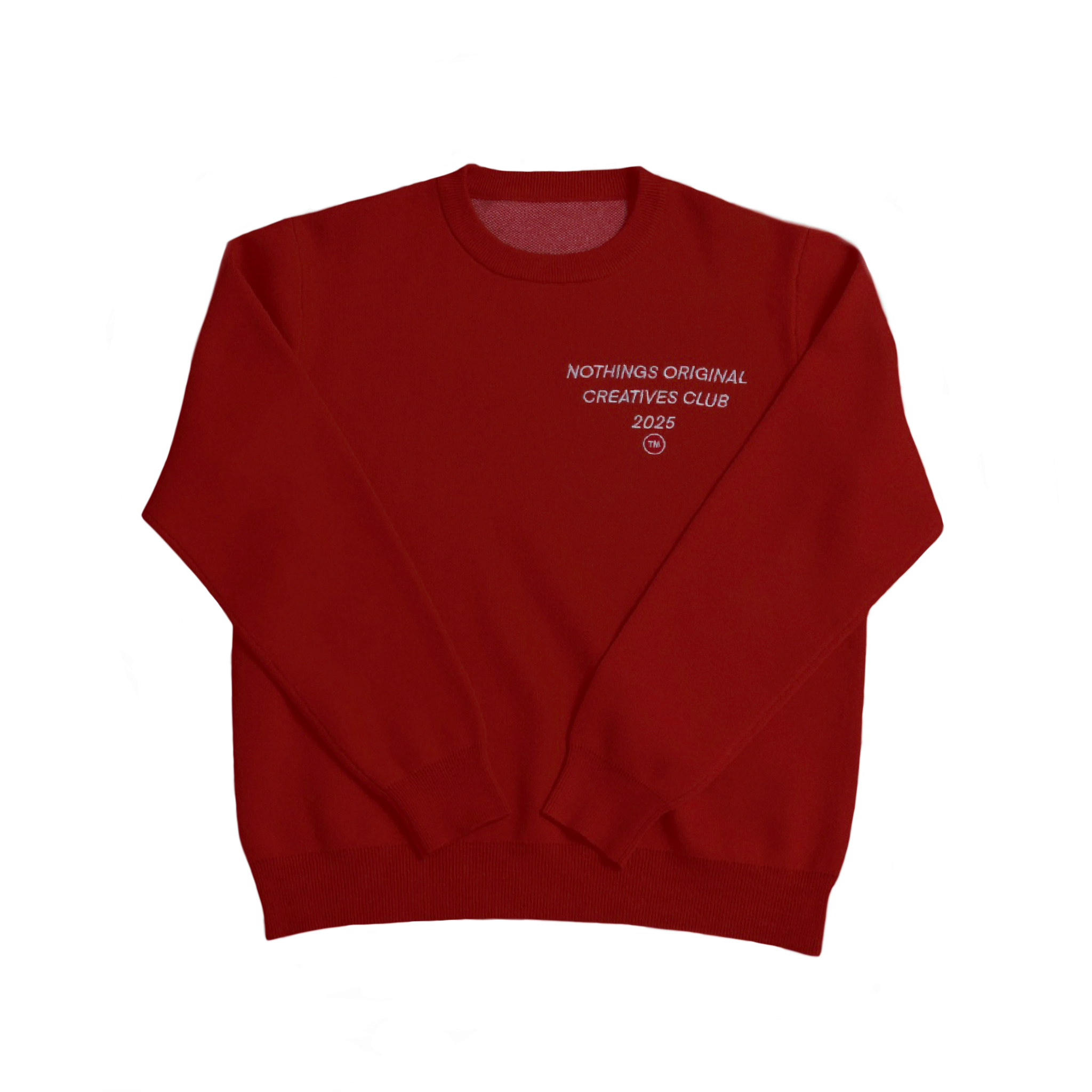 Dice Knit Jumper (RED)