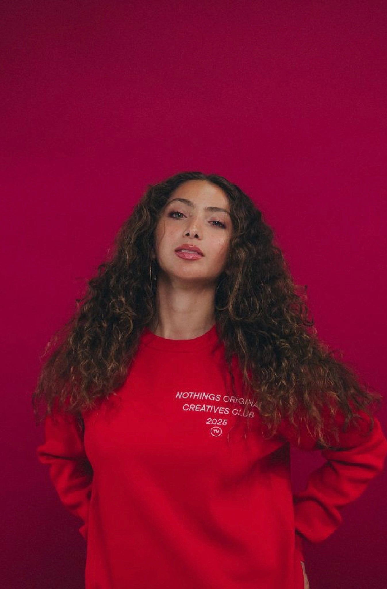 Dice Knit Jumper (RED)