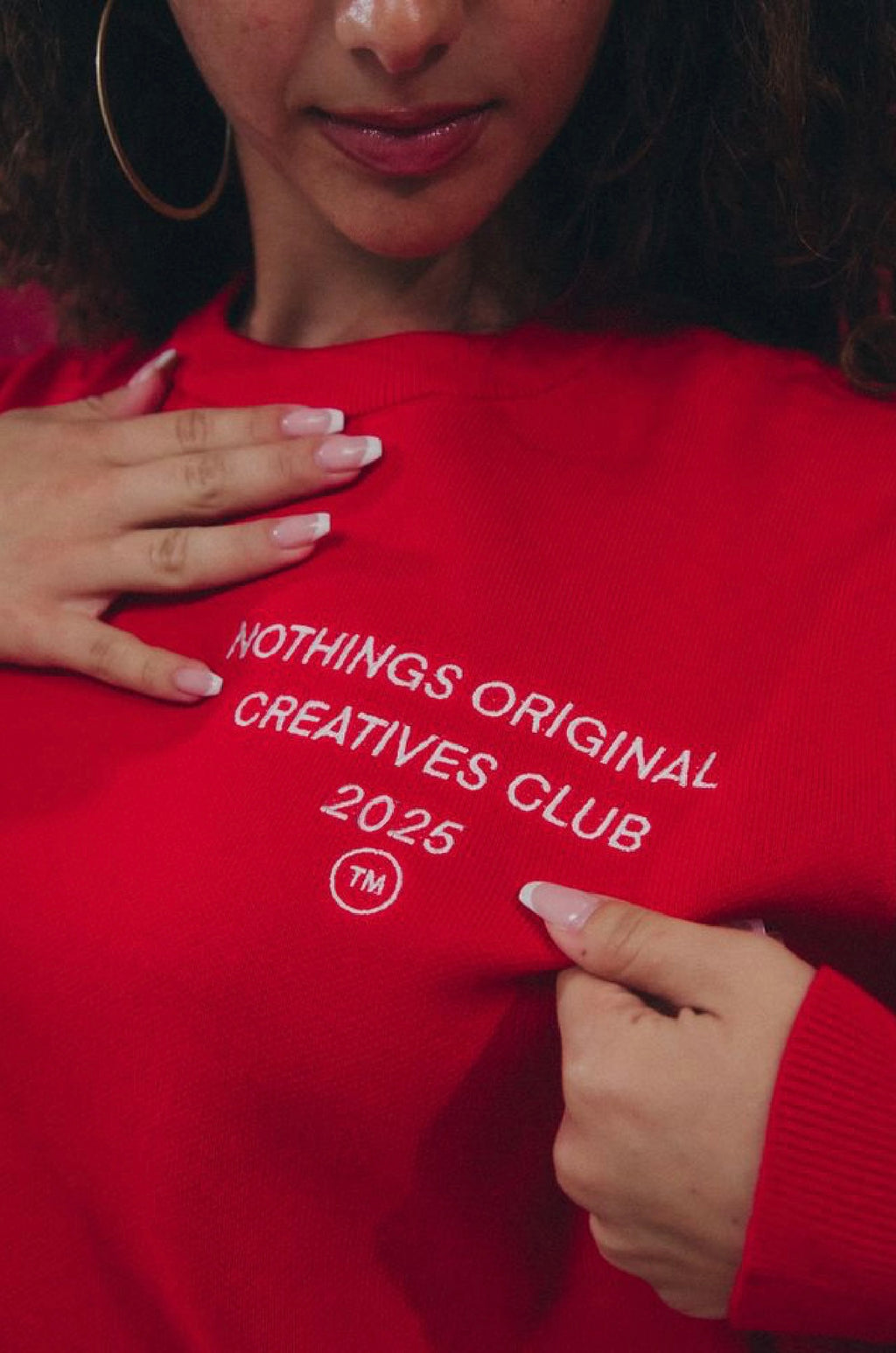 Dice Knit Jumper (RED)