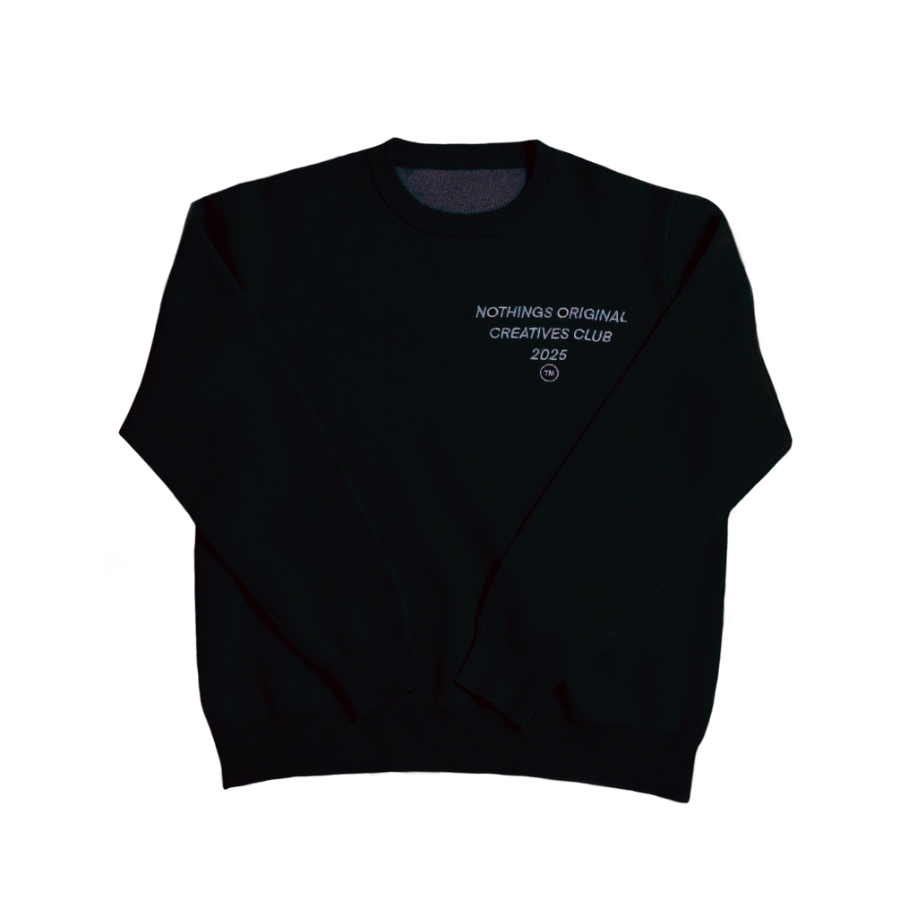 Dice Knit Jumper (BLACK)