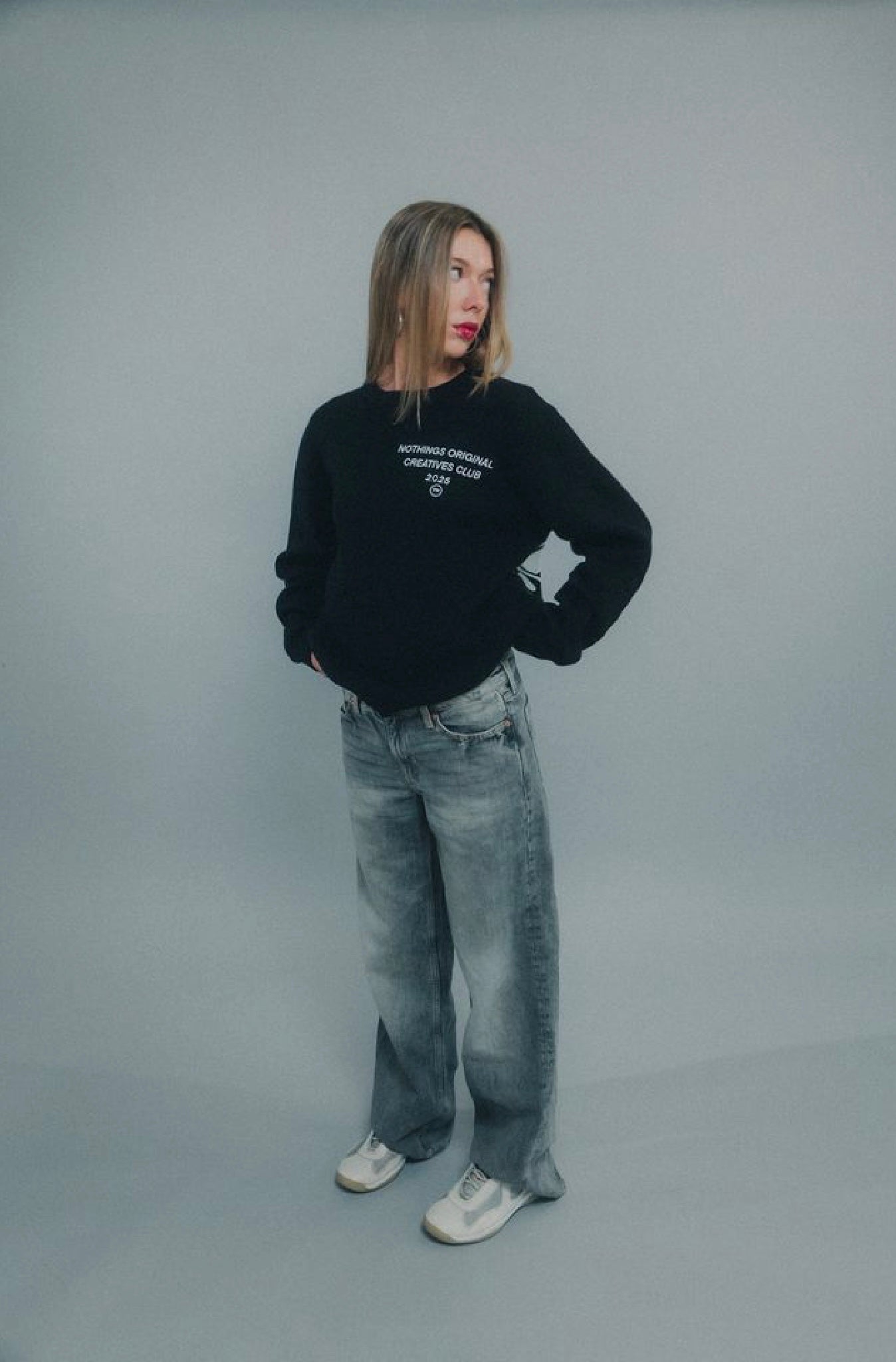 Dice Knit Jumper (BLACK)