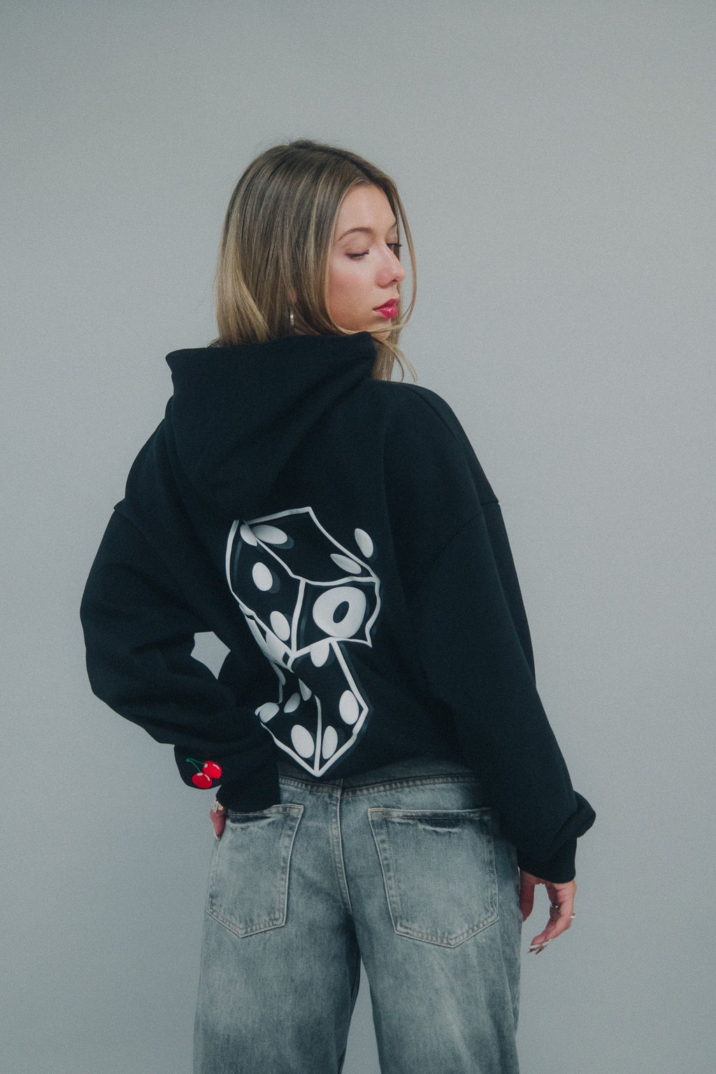Dice Hoodie (BLACK)