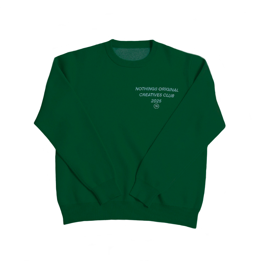 Dice Knit Jumper (GREEN)